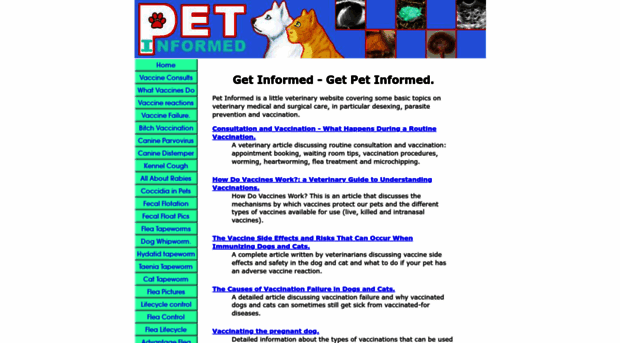 pet-informed-veterinary-advice-online.com