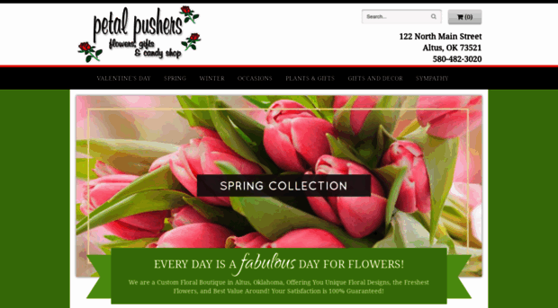 petalpushersflowers.com