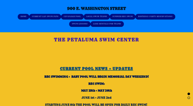 petalumaswimcenter.com