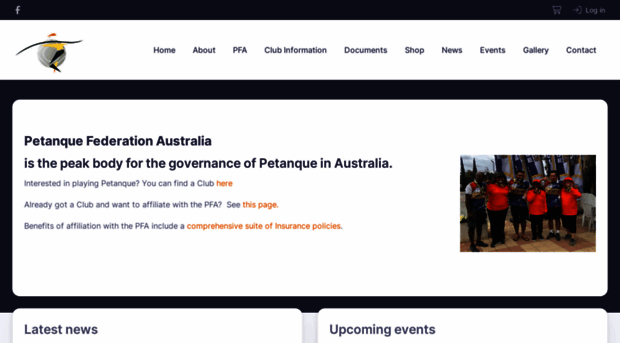 petanquefederationaustralia.com