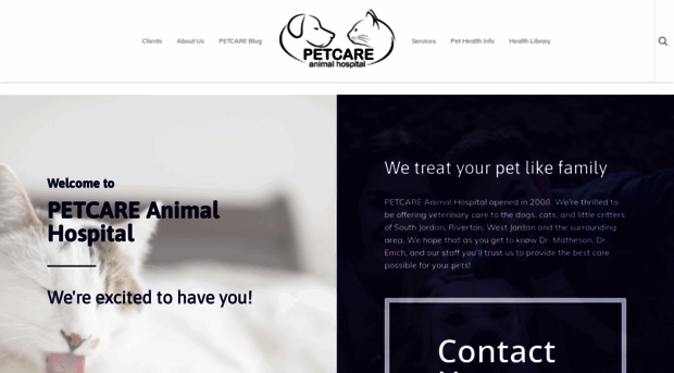 petcareanimalhospitalutah.com