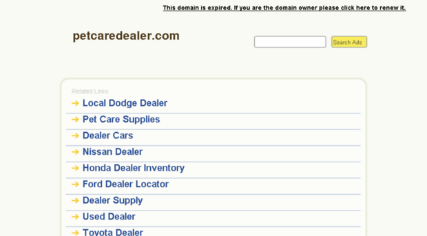 petcaredealer.com