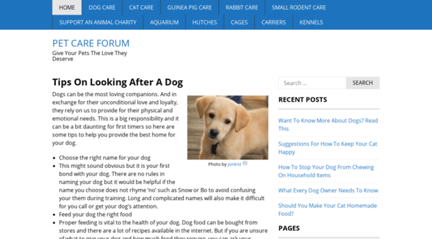 petcareforum.net