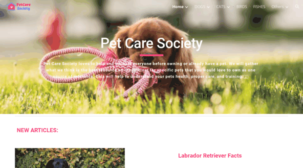 petcaresociety.com