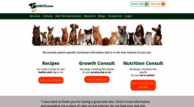 petdiets.com