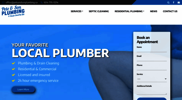 peteandsonplumbing.com