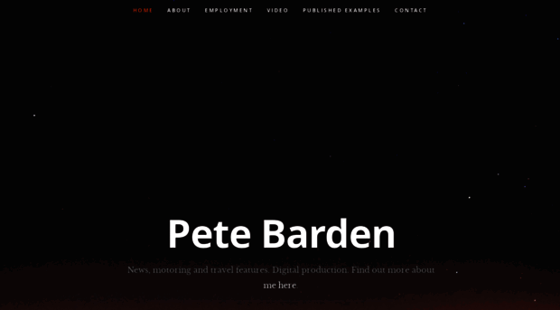 petebarden.co.uk