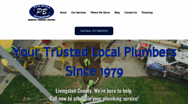 peteblackplumbing.com