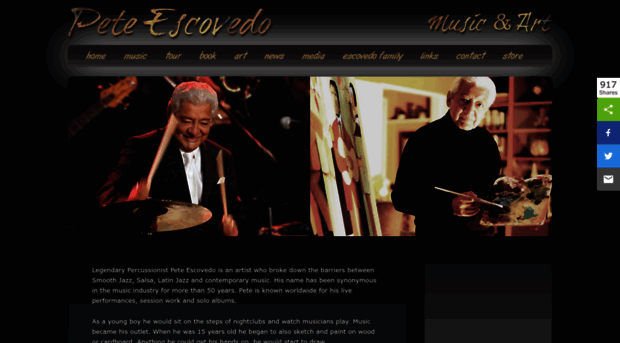 peteescovedo.com