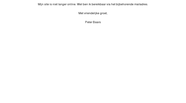 peter-baars.nl