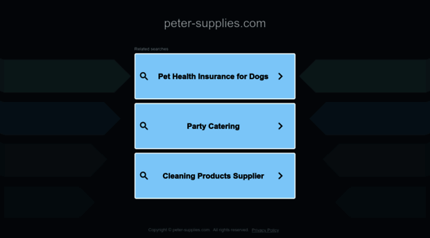 peter-supplies.com