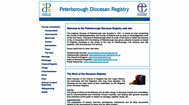 peterboroughdiocesanregistry.co.uk