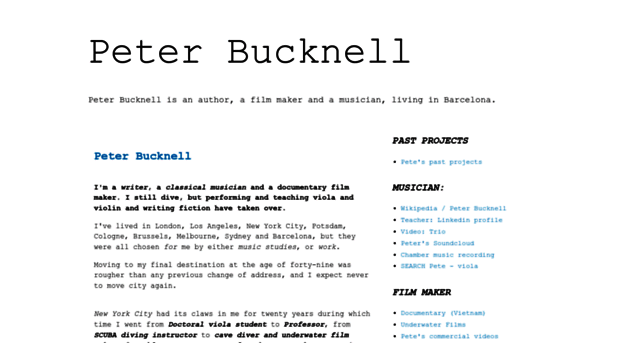 peterbucknell.com