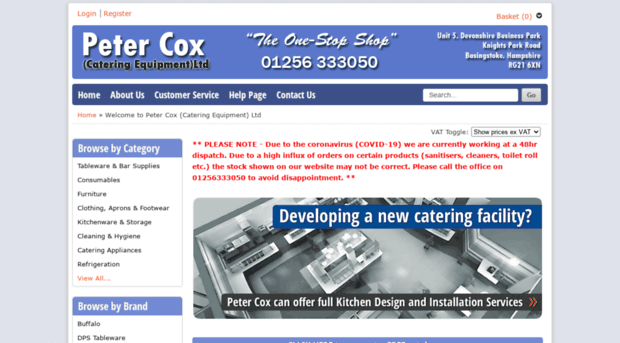 petercoxcatering.co.uk