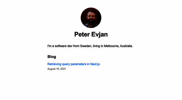 peterevjan.com