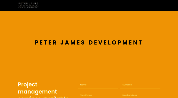 peterjamesdevelopment.com