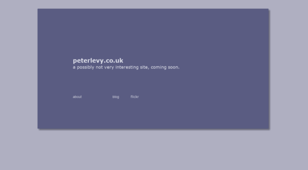 peterlevy.co.uk