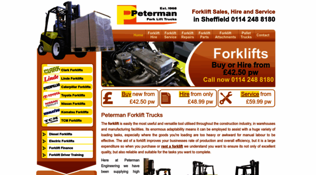 petermanforklifts.com