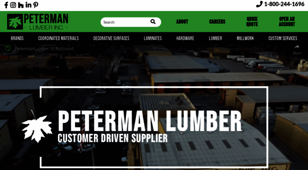 petermanlumber.com