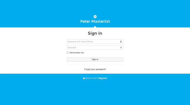 petermasterlist.com