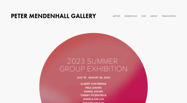 petermendenhallgallery.com