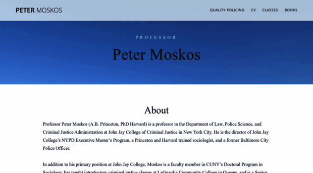 petermoskos.com