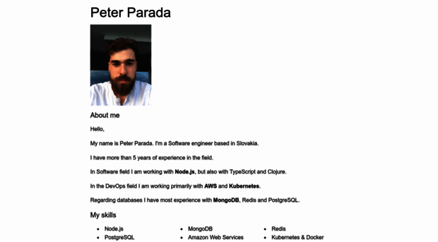 peterparada.com