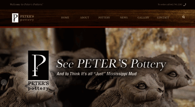 peters-pottery.net