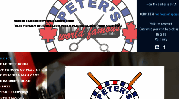 petersbarbershop.com