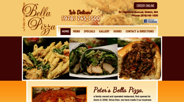 petersbellapizza.com