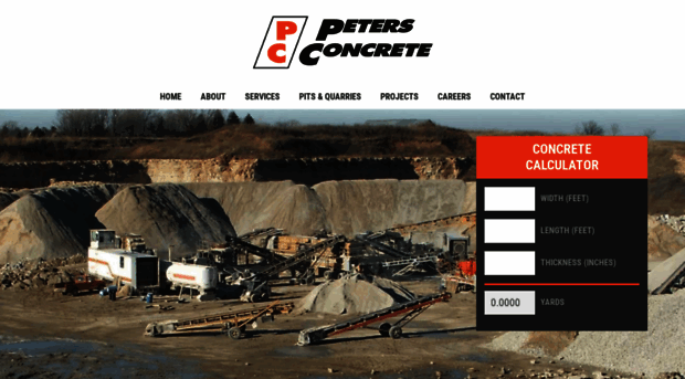 petersconcrete.com