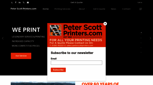 peterscottprinters.com