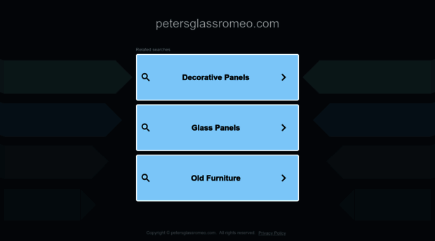 petersglassromeo.com