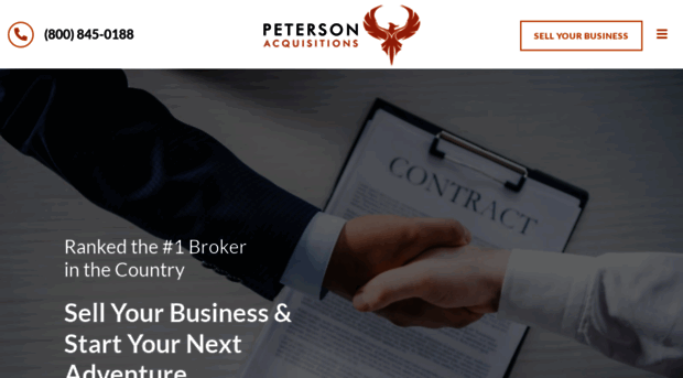 petersonacquisitions.com