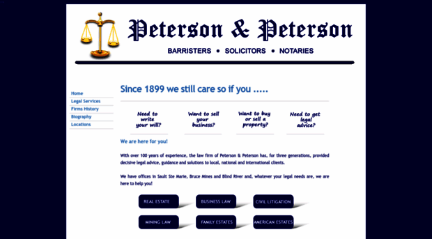 petersonandpetersonlawfirm.com