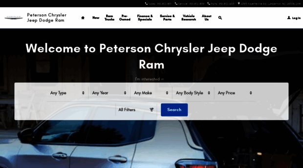 petersonchryslerjeepdodge.net