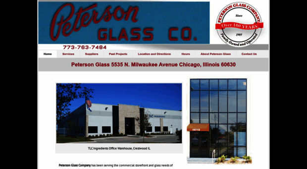 petersonglassco.com