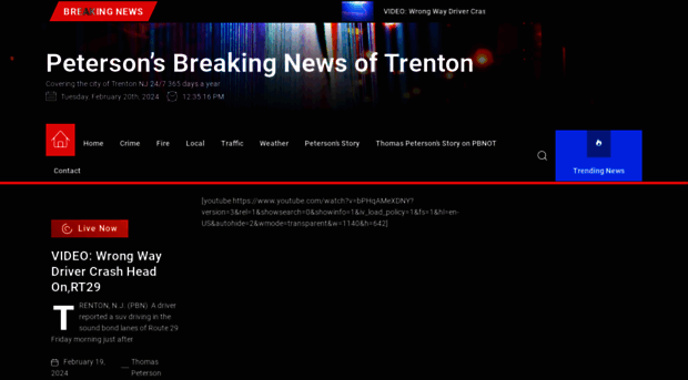 petersonsbreakingnewsoftrenton.com