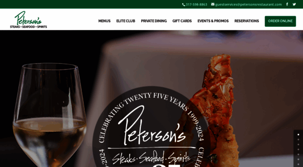 petersonsrestaurant.com