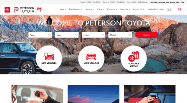 petersontoyota.net