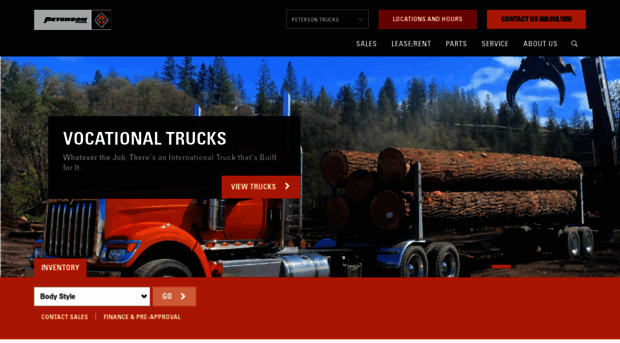 petersontrucks.com