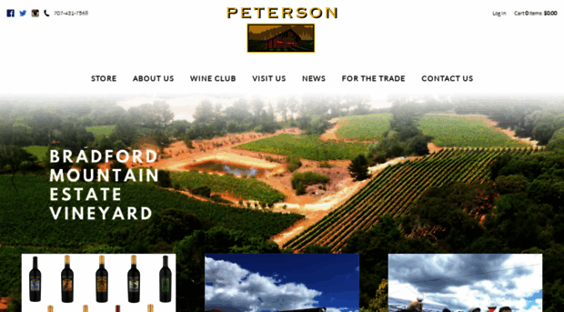 petersonwinery.com