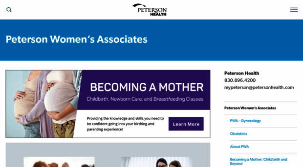 petersonwomensassociates.com