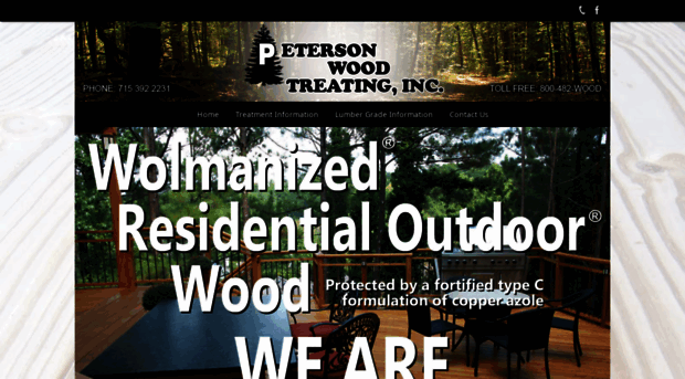 petersonwoodtreating.com