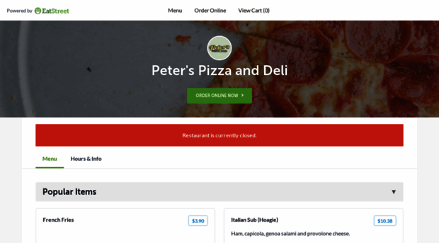 peterspizzaanddeli.com