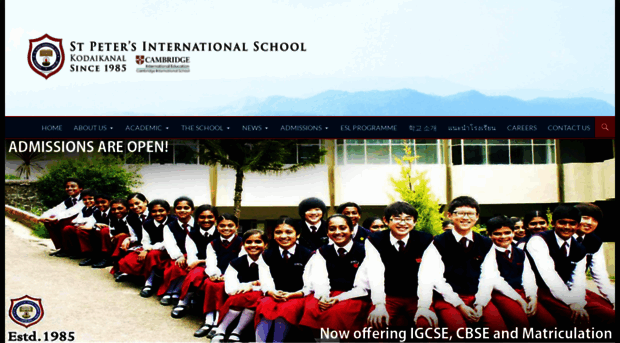 petersschoolkodai.com