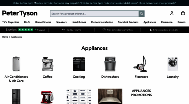 petertysonappliances.co.uk