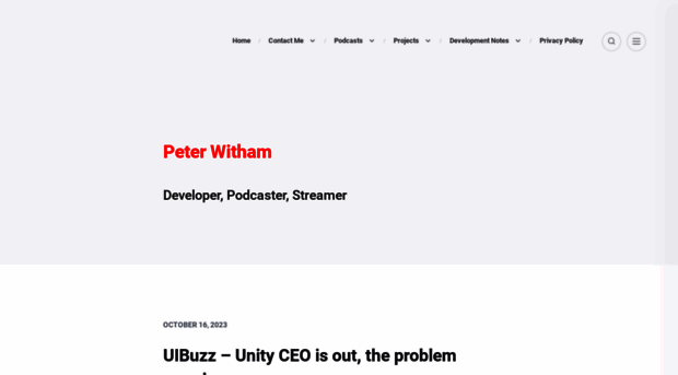 peterwitham.com