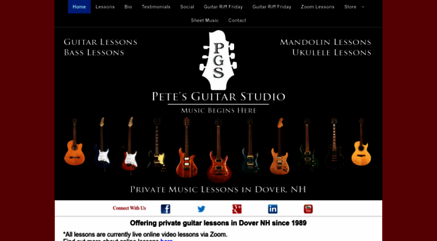petesguitarstudio.com