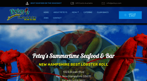 peteyslobsterpound.com